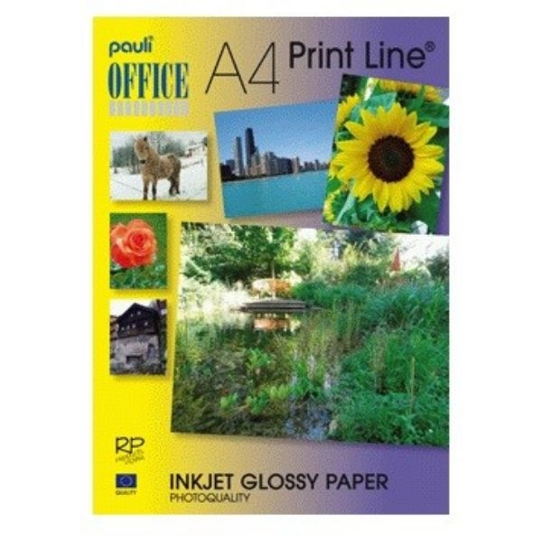PAULI GLOSSY PAPER 230gr , 20 Pcs  (4"x6") (10x15 cm) [10-7521015]