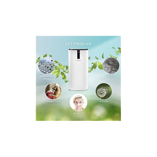 TROTEC AirgoClean® 15 E σύστημα καθαρισμού αέρα ιονιστή με φίλτρο HEPA (πρόσθετο) και για SARS-CoV 2 (Covid-19)