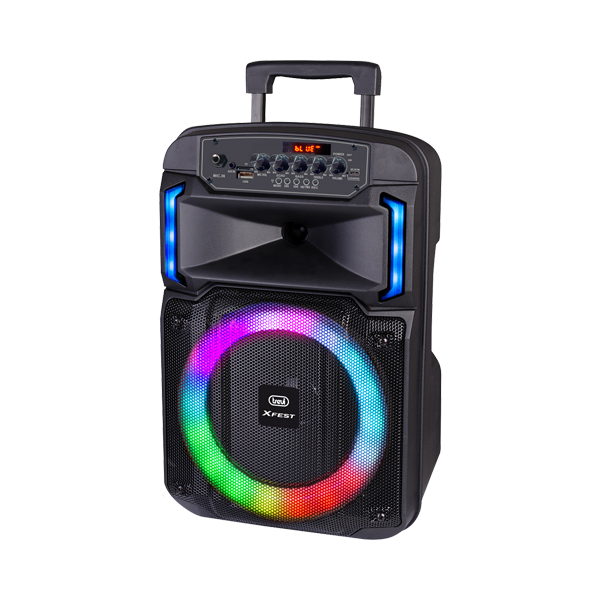 TREVI XF 370 ΗΧΕΙΟ KARAOKE 25W ΜΕ ΜΙΚΡΟΦΩΝΟ ΚΑΙ ΕΦΕ ΦΩΤΙΣΜΟΥ TREVI