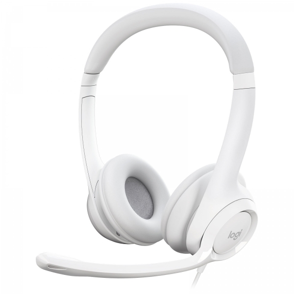 LOGITECH Headset USB H390 White