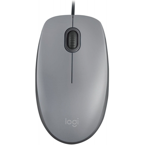 LOGITECH Mouse M110 Silent Mid Gray