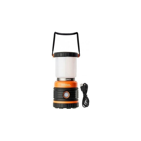 INVICTUS INV-1000-L ΕΠΑΝΑΦΟΡΤΙΖΟΜΕΝΟ ΦΑΝΑΡΙ CAMPING 1000 LM ME USB INVICTUS