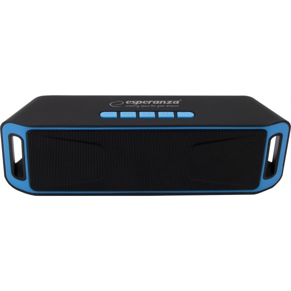 Esperanza EP126KB Bluetooth ηχείο Folk με ραδιόφωνο 6W Μπλέ Μαύρο  [14810]