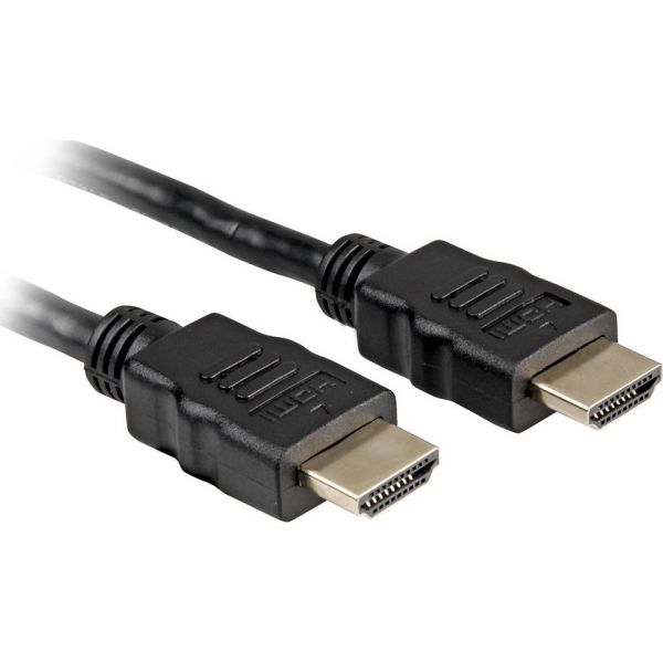 CP02-001Α Επίχρυσο καλώδιο HDMI 3.0m με φερίτες VER2.0