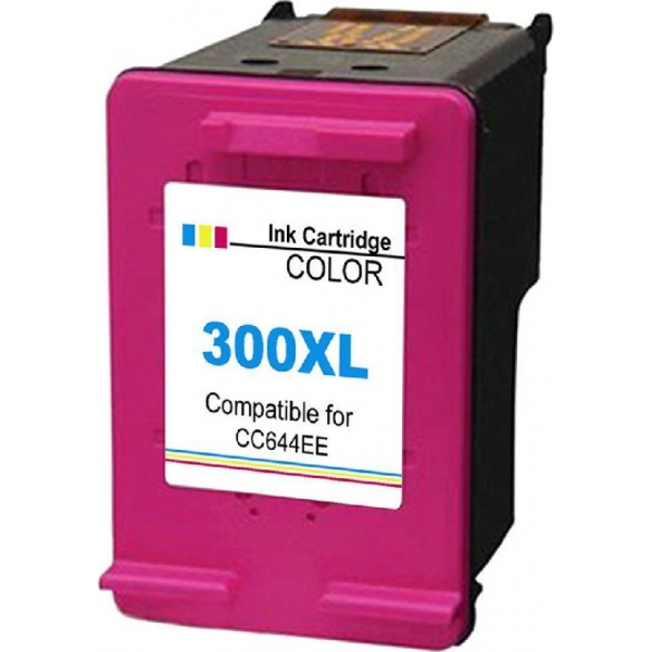 HP 300 XL Color  Συμβατό μελάνι (CC643EE)