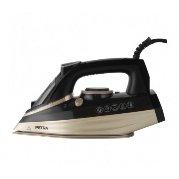 Petra Electric Σίδερο Ατμού Black Platinum PF-820