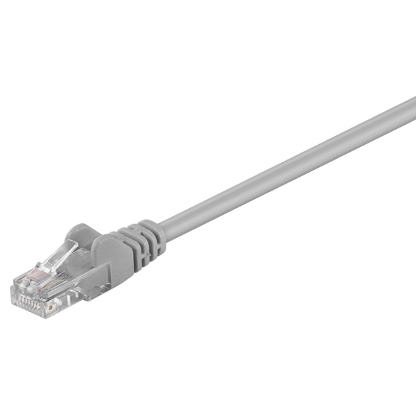 GOOBAY καλώδιο δικτύου 68367, CAT 5e U/UTP, CCA, 3m, γκρι  [68367]