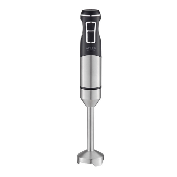 ADLER HAND BLENDER WITH TURBO FUNCTION AND ICE CRUSHING 1900W BLACK/SILVER