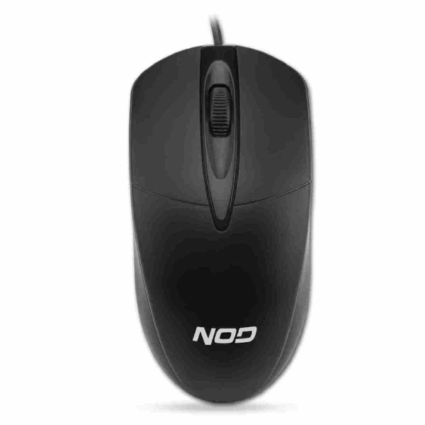 NOD MSE-004 Ενσύρματο Ποντίκι Black Ergo