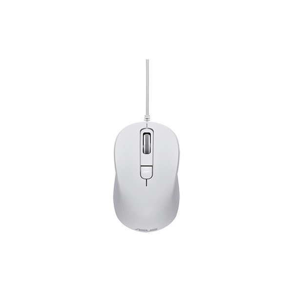ASUS MOUSE OPTICAL MU101C Wired Blue Ray Mouse White