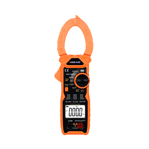 VICTOR VC-610B+ ΨΗΦΙΑΚΗ ΑΜΠΕΡΟΤΣΙΜΠΙΔΑ AC-DC / ΠΟΛΥΜΕΤΡΟ VICTOR