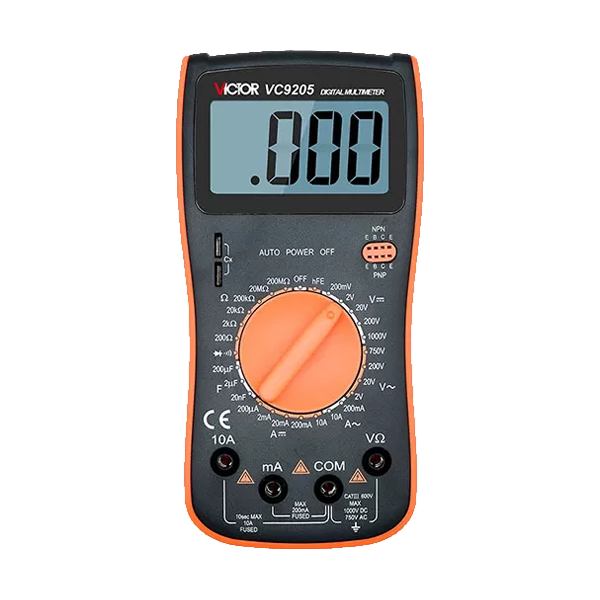 VICTOR VC-9205D ΨΗΦΙΑΚΟ ΠΟΛΥΜΕΤΡΟ ΑΚΡΙΒΕΙΑΣ VICTOR