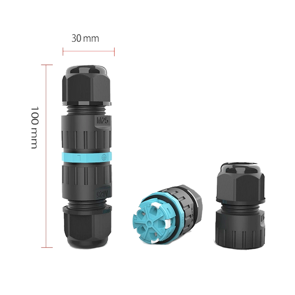 EW-P25 ΣΥΝΔΕΣΜΟΣ ΣΤΕΓΑΝΟΣ IP68 - FAST CONNECTOR - 5P 16A