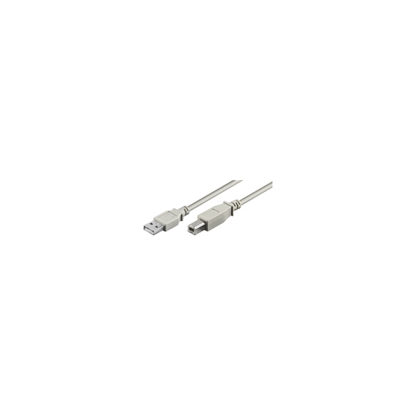 GOOBAY καλώδιο USB σε USB Type B 68712, 1.8m, 480Mbps, γκρι