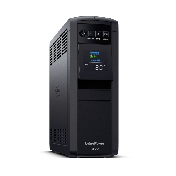 CYBERPOWER UPS Intelligent  CP1600EPFCLCD Line Interactive APFC LCD 1600VA