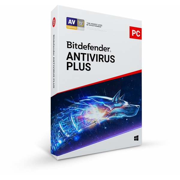 BITDEFENDER ANTIVIRUS PLUS 1 PC 1 Mobile Security 1 Year