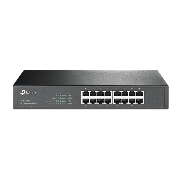 TP-LINK Switch TL-SG1016D, 16 port, 10/100/1000 Mbps