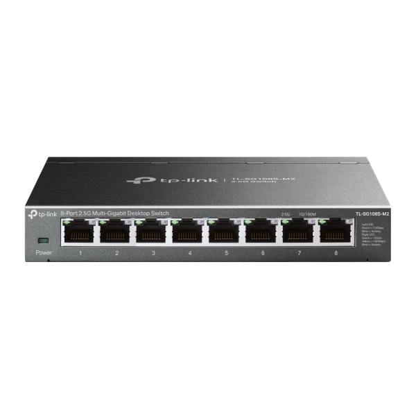 TP-LINK Switch TL-SG108S-M2 8-Port 2.5G Desktop