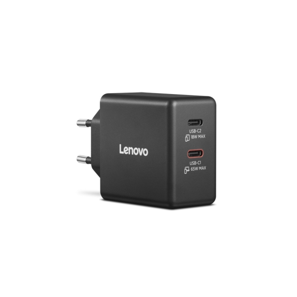 LENOVO Dual USB-C 65W GaN Charger