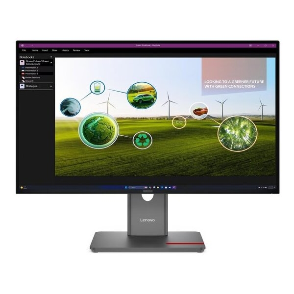LENOVO Monitor ThinkVision P27Q-40 27'' QHD IPS, HDMi,Display Port, USB, Height adjustable,3YearsW
