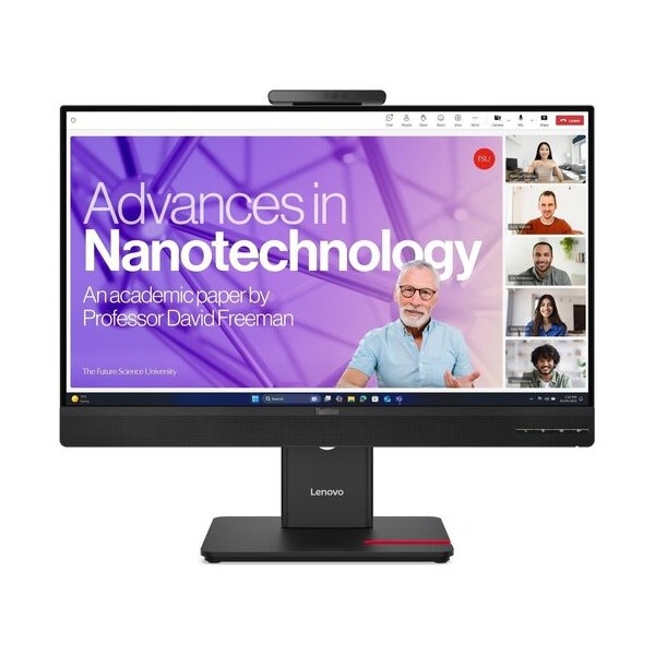 LENOVO Monitor ThinkVision T24-4v 23.8'' FHD IPS, HDMi, Display Port,USB-C,VGA, Height adjustable,Camera,Speakers, 3YearsW