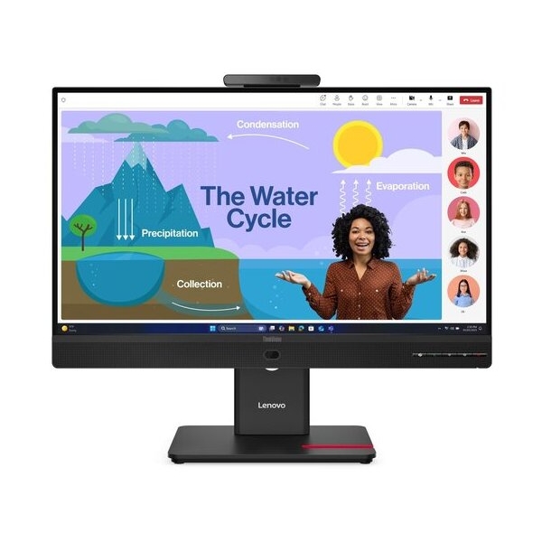 LENOVO Monitor ThinkVision T24D-4v 23.8'' FHD IPS, HDMi, Display Port,USB-C,USB, Height adjustable,Speakers, 3YearsW