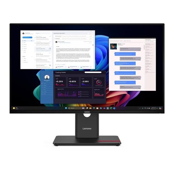 LENOVO Monitor ThinkVision T27UD-40 27'' 4K IPS, HDMi, Display Port, USB-C, Ethernet,Height adjustable, 3YearsW