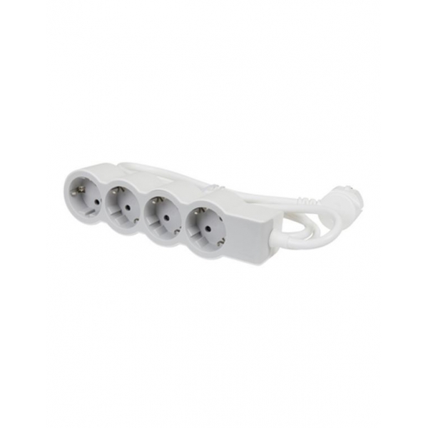 Legrand SurgeArrest 4 Outlets 3m Cable  White/Grey
