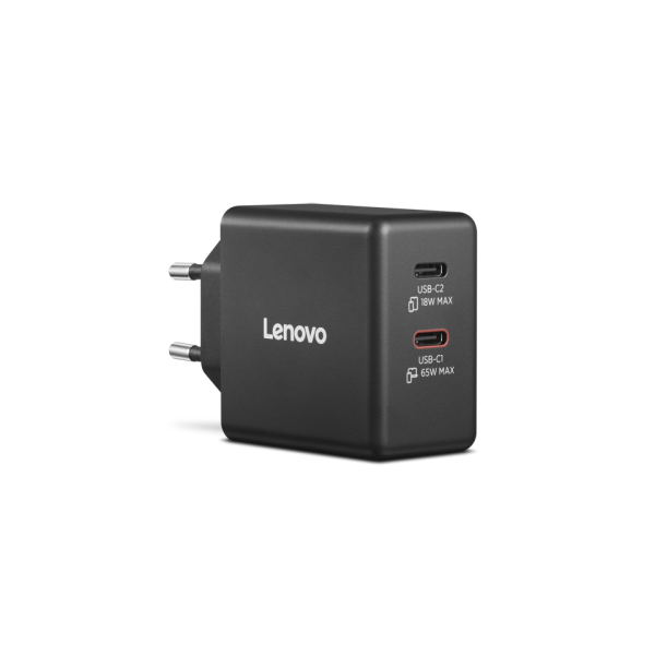 LENOVO Dual USB-C 65W GaN Charger
