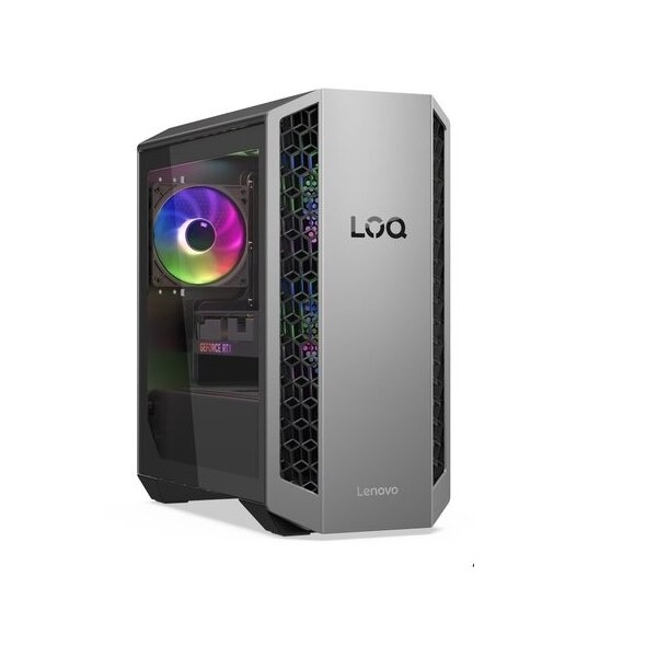 LENOVO PC LOQ Tower 26ADR10/R7-8745HX/32GB/1TB SSD/NVIDIA GeForce RTX 5070 12GB/Win 11 Home/Luna GreyandEclipse Black