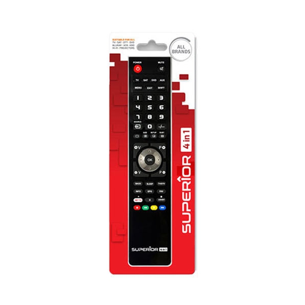 SUPERIOR PERFORM 4 IN 1 REMOTE CONTROL SUPTPB012