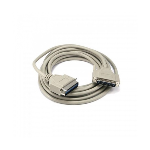 Parallel DB25 Male to CN36 Centronics Male Printer PC Cable Γκρί 1,8m   [PP4BE]