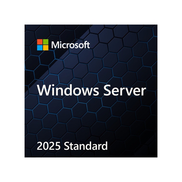 MICROSOFT Windows Server Standard 2025 64bit 16 Core English  DSP