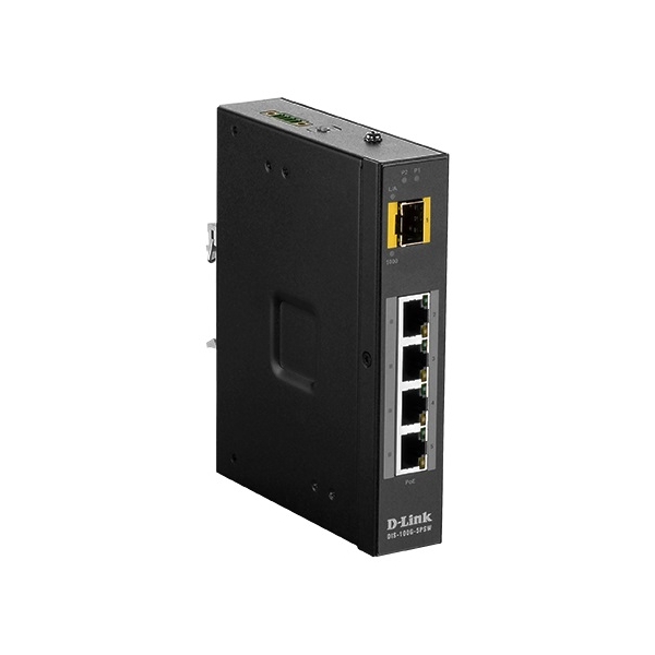 D-LINK Industrial Switch  Gigabit Unmanaged PoE with SFP slot