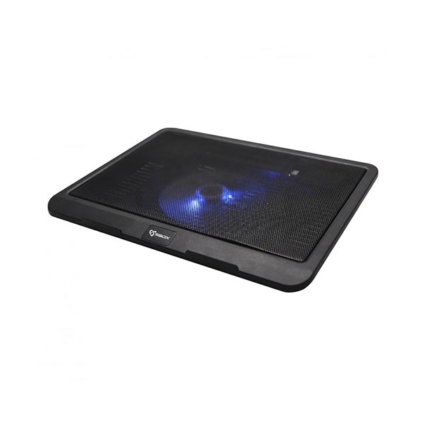SBOX USB COOLING PAD 15,6' BLUE LED FAN 140 mm CP-19