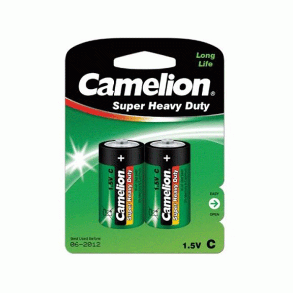 R14P-BP2G ΜΠΑΤΑΡΙΑ CAMELION SUPER HEAVY DUTY C CAMELION