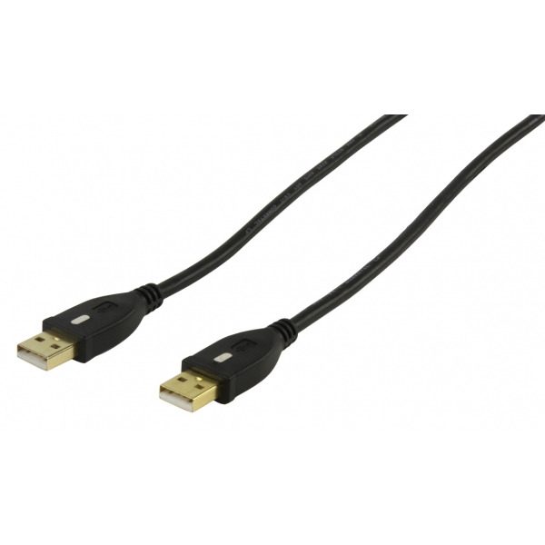 HQ USB 2.0 Cable USB-A male - USB-A male 1.8m (HQCC-140HS)