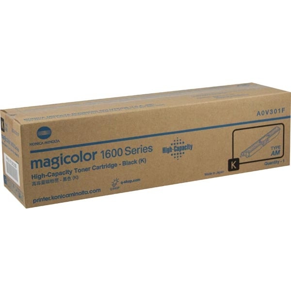 TONER KONICA MINOLTA MAGICOLOR BLACK  1600series [AOV301H]