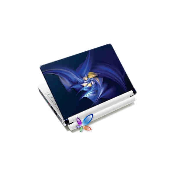 LAMTECH 9.2'-12.4' LAPTOP SKIN BLUE FLOWER LAMSKIN0021
