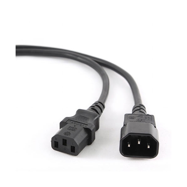 CABLEXPERT POWER CORD C13 TO C14 VDE APPROVED 1,8M PC-189-VDE