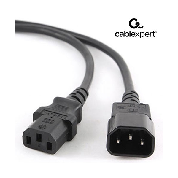 CABLEXPERT POWER CORD C13 TO C14 1,8M PC-189