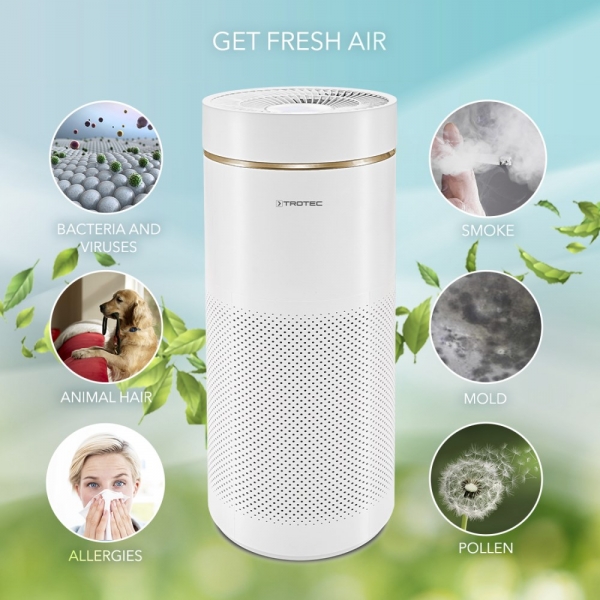 TROTEC AirgoClean® 170 E σύστημα καθαρισμού αέρα με φίλτρο HEPA και για SARS-CoV 2 (Covid-19)