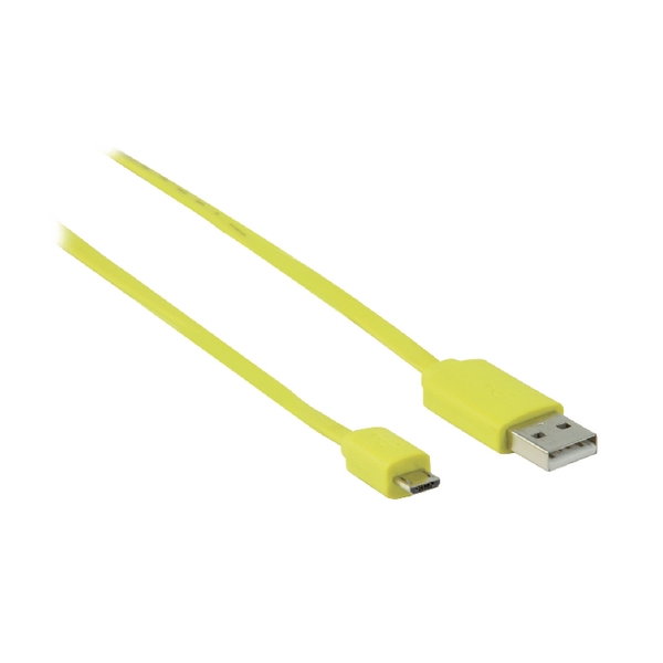 ValueLine Καλώδιο 60410 USB 2.0, A/Male-Micro B/Male, 1.00 m YELLOW