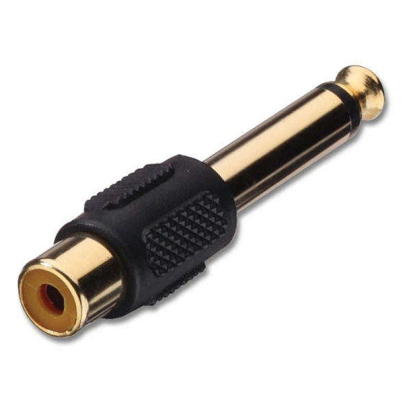 Adaptor καρφί 6,3mm σε RCA  10-2023G
