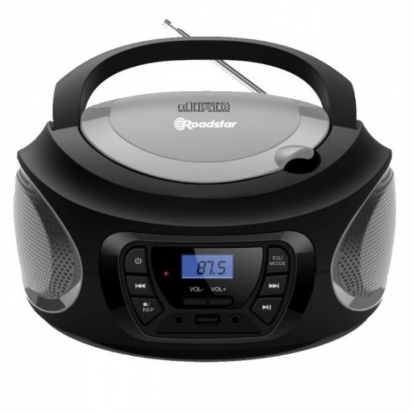 Φορητό Ράδιο-CD/MP3/USB player ROADSTAR  CDR-365U/SL Silver/Black