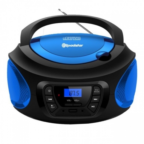 Φορητό Ράδιο-CD/MP3/USB player ROADSTAR  CDR-365U/BL  Blue