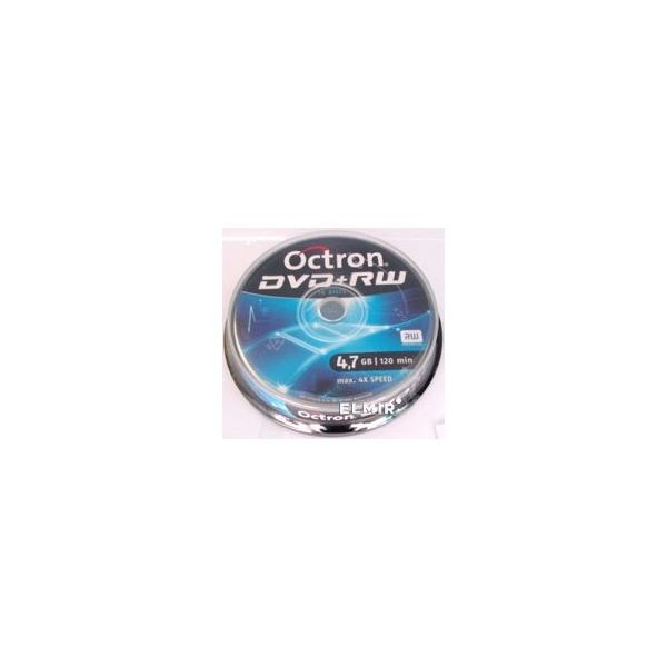 DVD+RW Octron 4.7Gb 4x (10 Pack )