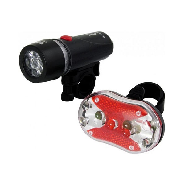 ESPERANZA BIKE TAIL & FRONT LED LIGHT SET ALPHECCA EOT015