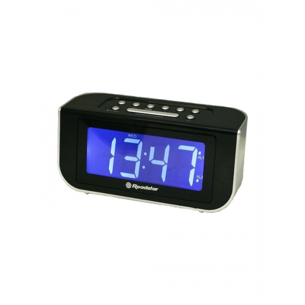 DIGITAL  RADIO ALARM CLOCK ROADSTAR CLR-2618