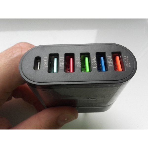 Φορτιστής LYK-881  3.0, USB-C, 5V 3,5A, 9V 2A, 12V 1,6A